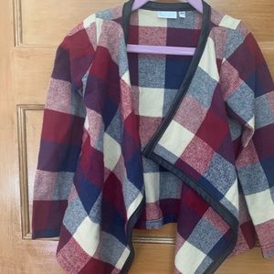 Plaid lightweight jacket